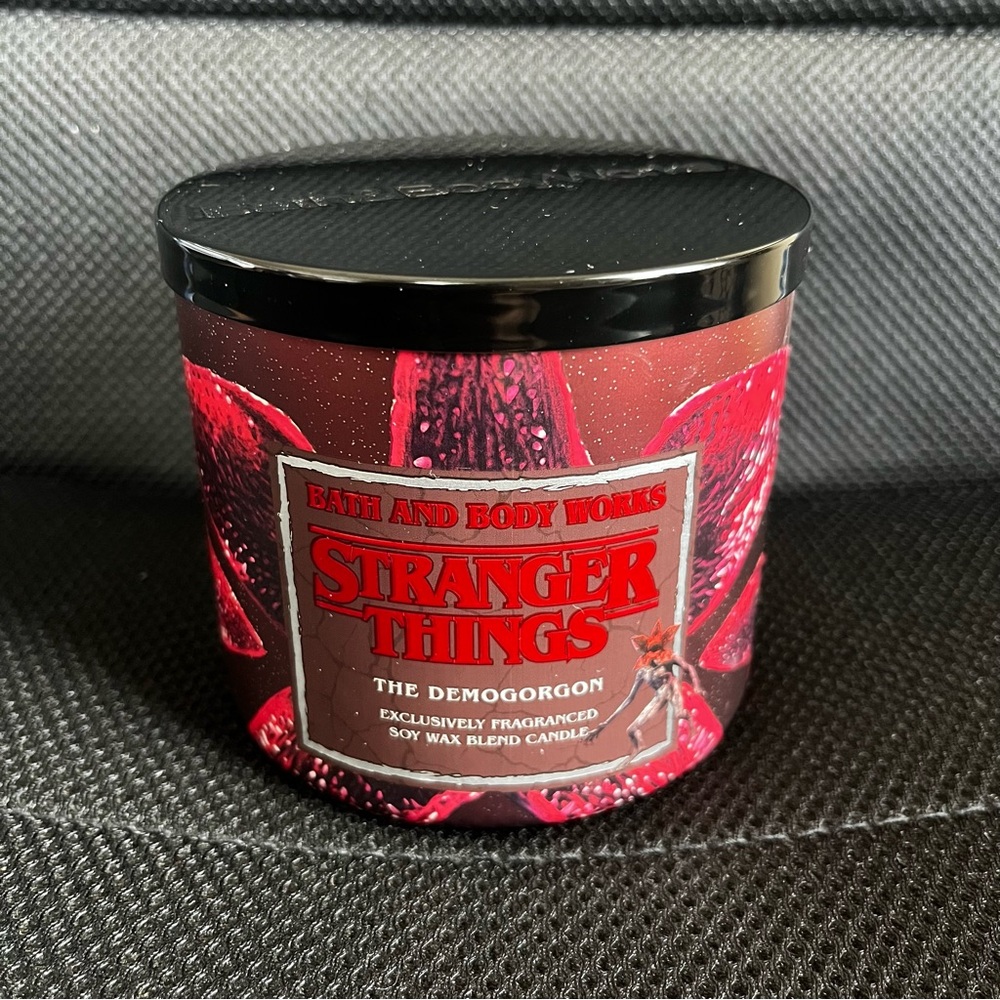 Bath And Body Works Stranger Things Candles The Demogorgon Netflix